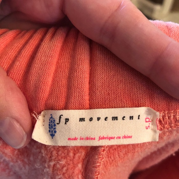 Free People Work It Out Jogger Orange - Picture 8 of 9